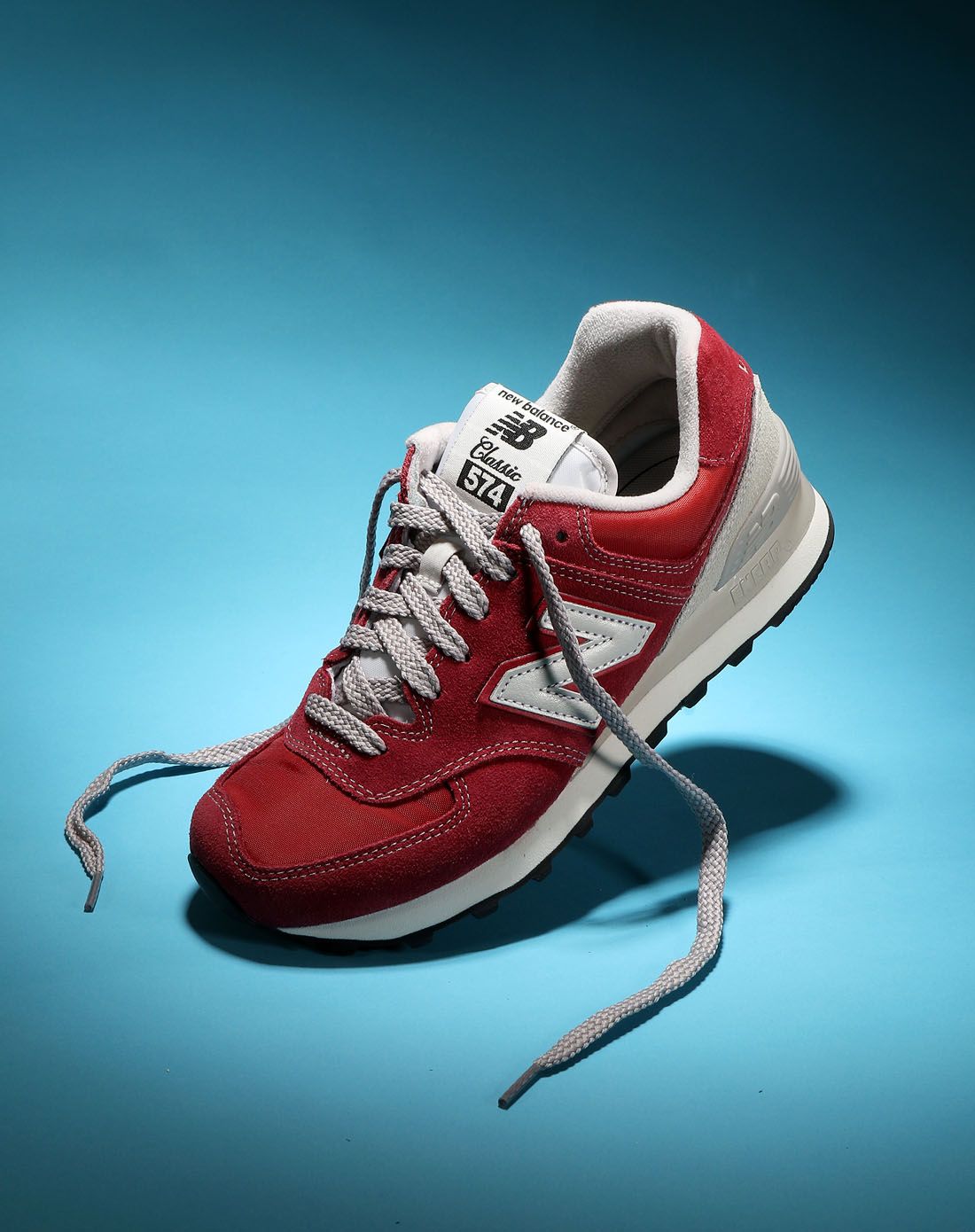 new balance 574系列 中性红色经典鞋
