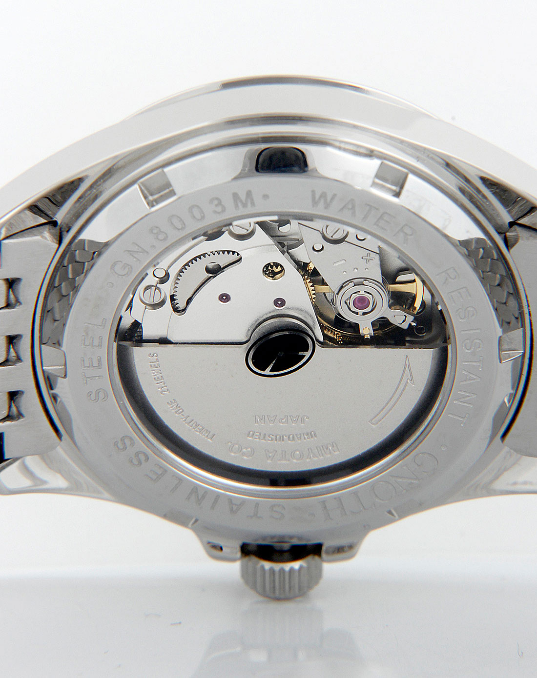 格诺gnoth手表专场-男款黑色机械腕表