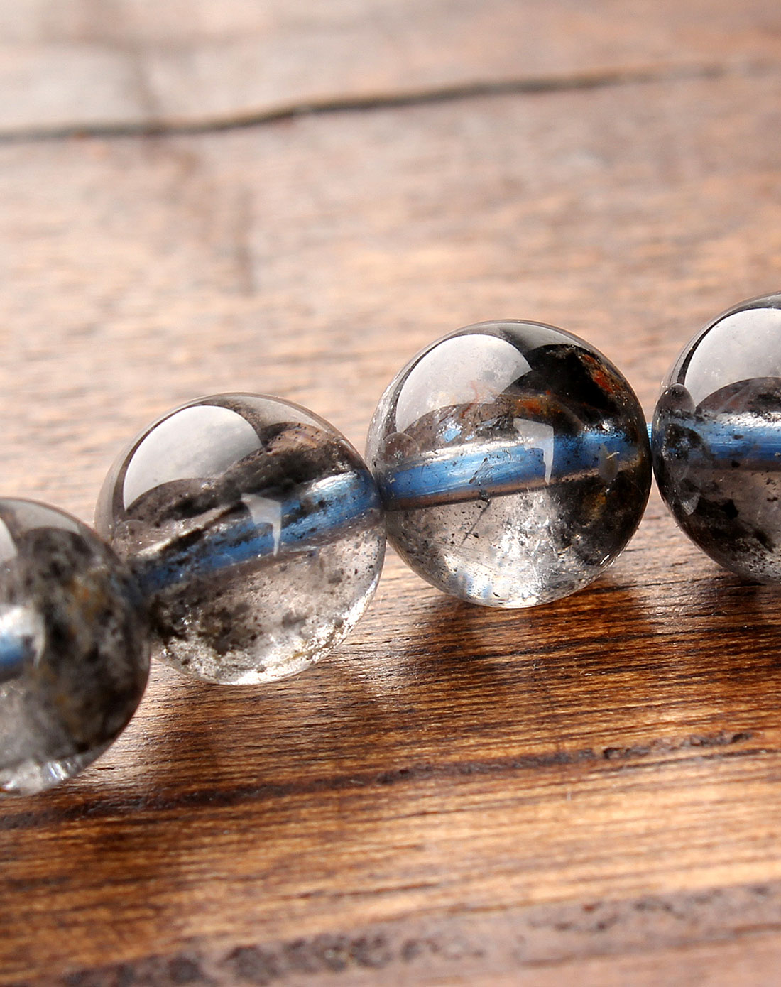 天然蓝幽灵情侣手链01