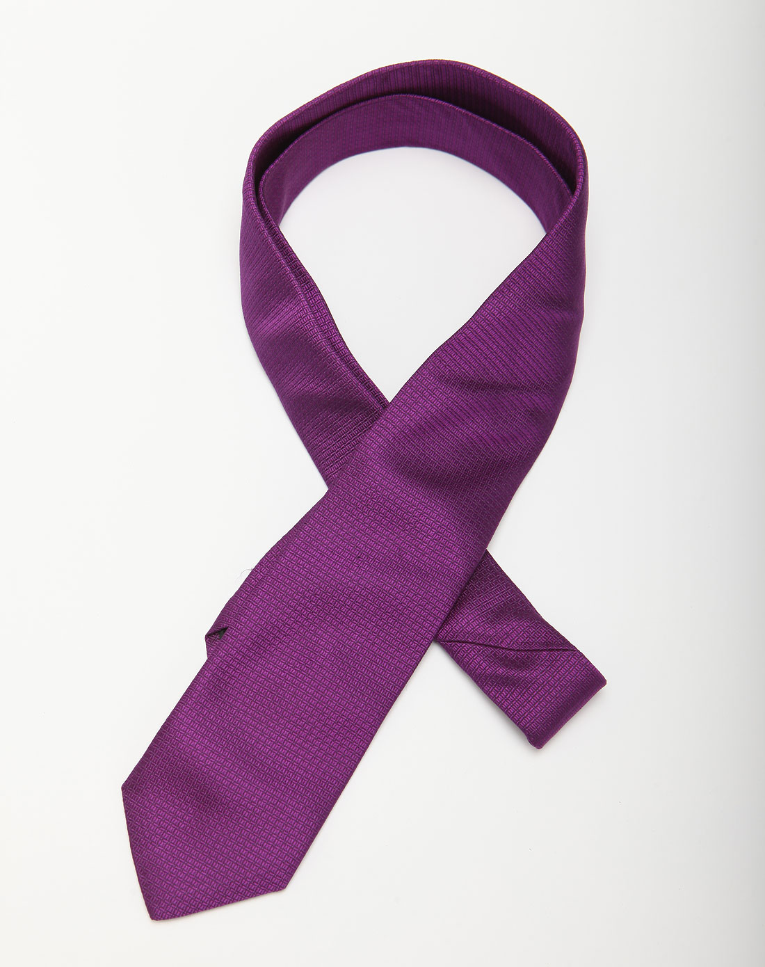 紫色时尚领带