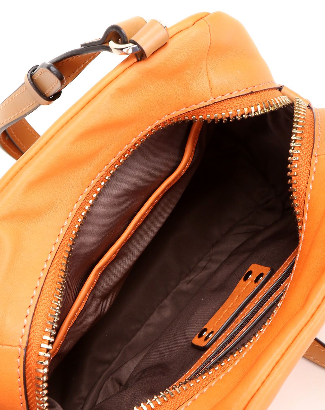 橙色时尚迷你斜挎包