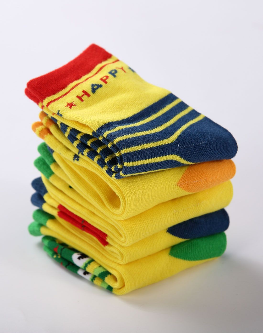 女童d组袜子,5双装