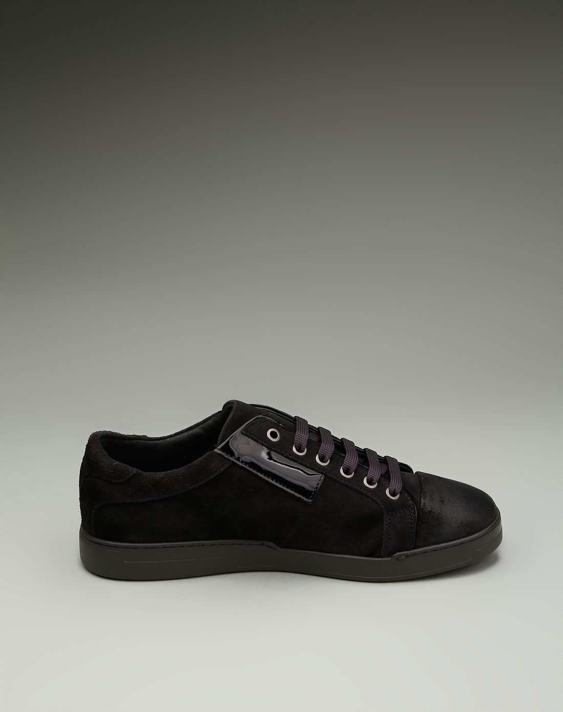 collection 男款绒面简约时尚系鞋带休闲鞋黑色c2ack416b07_唯品会