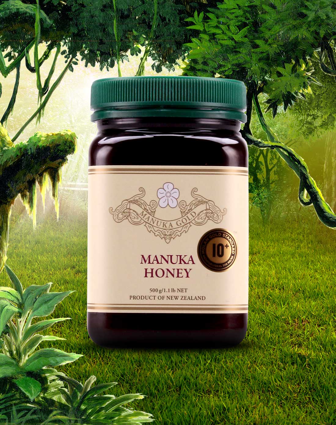 manuka gold 麦卢卡蜂蜜 10  500g