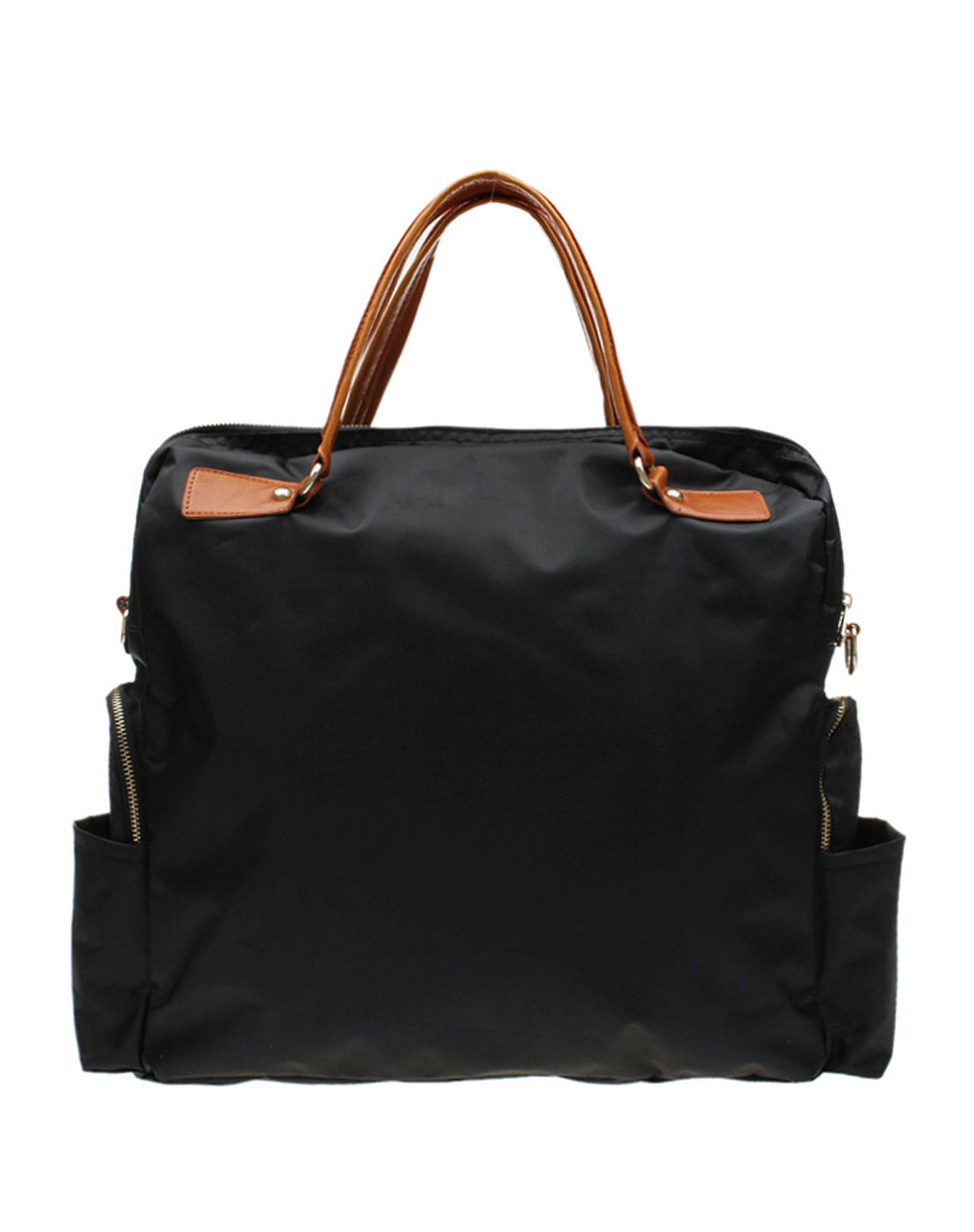 女款黑色防雨绸大包