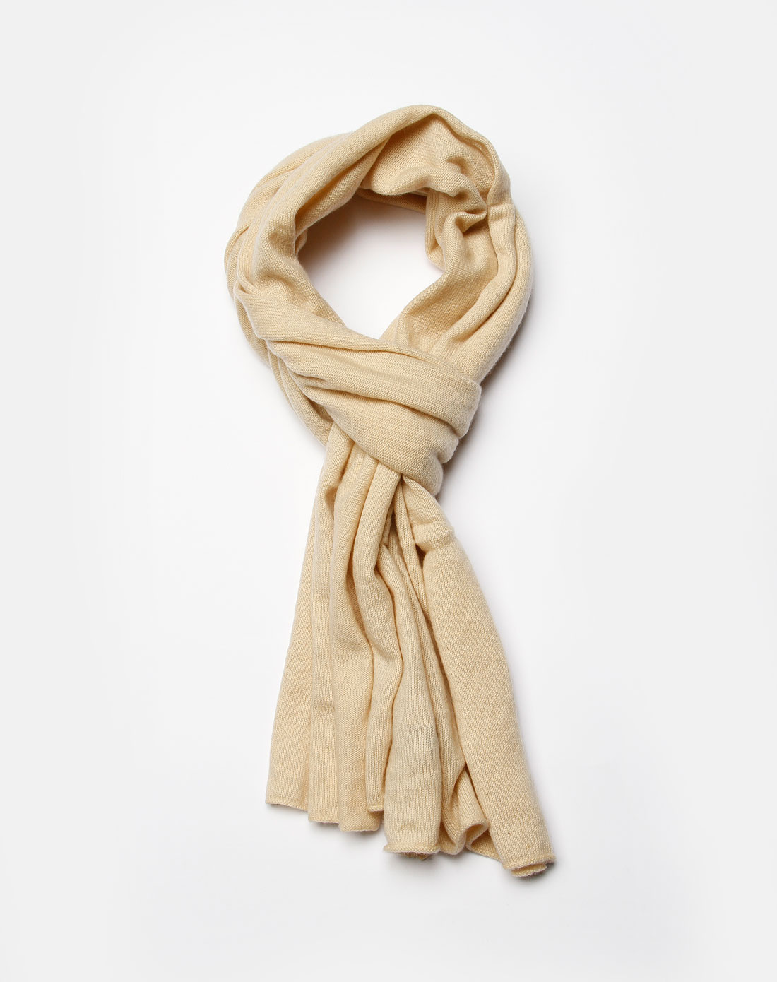 深米色简约时尚100%羊绒围巾