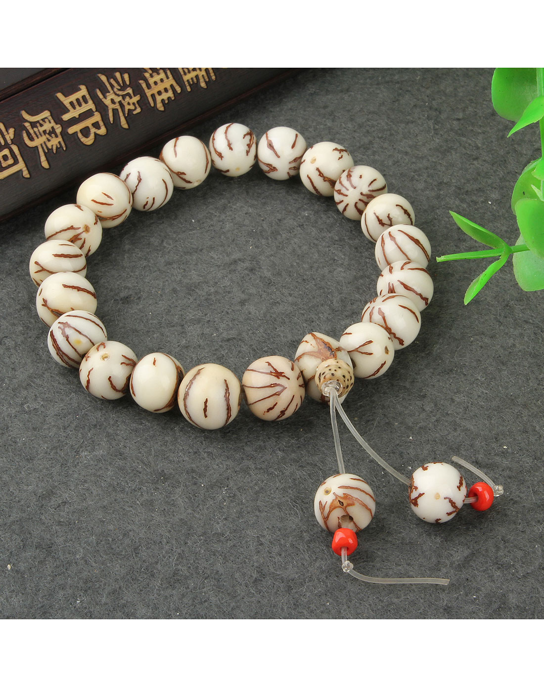 天然金线菩提手珠11mm