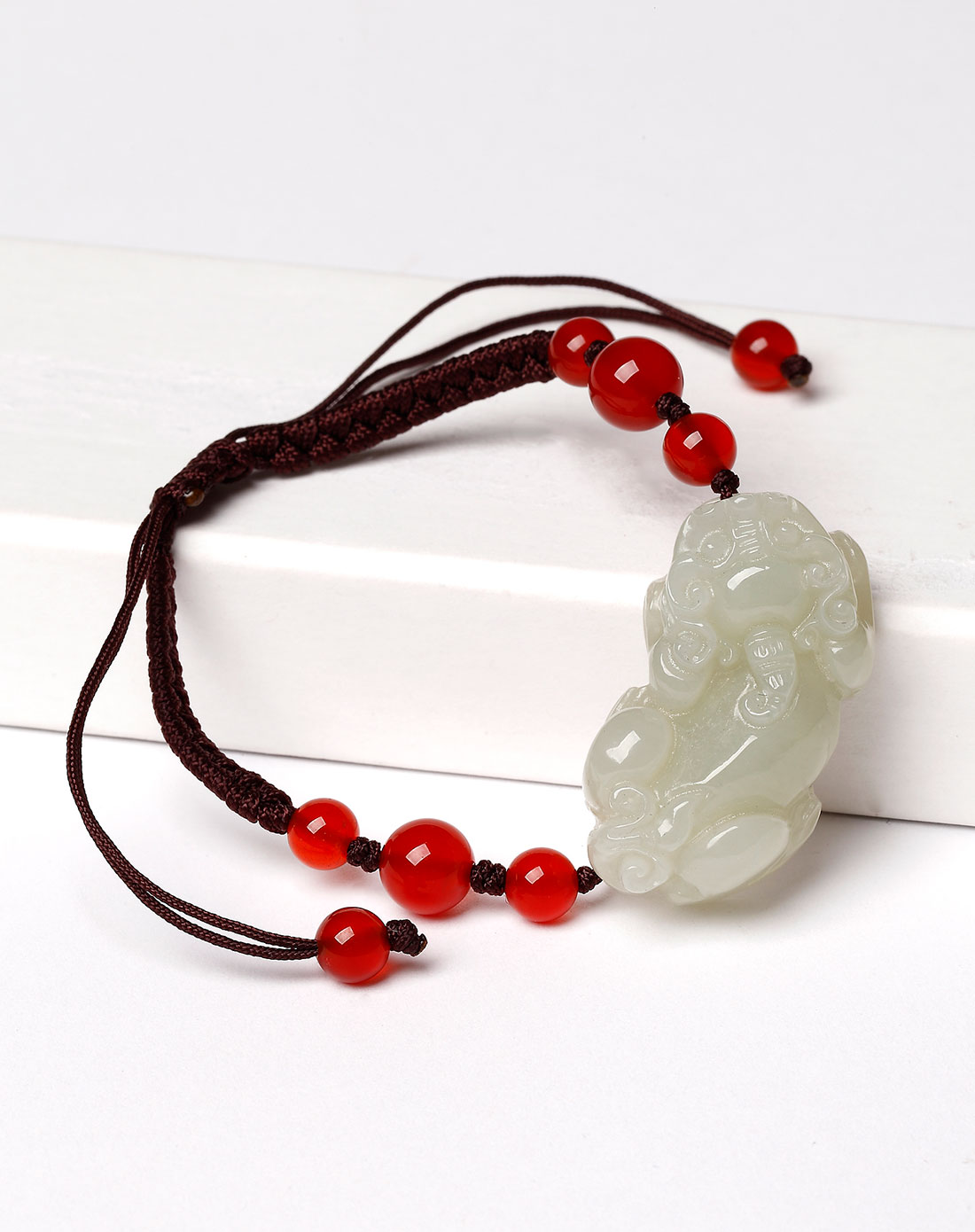 和田玉貔貅手链