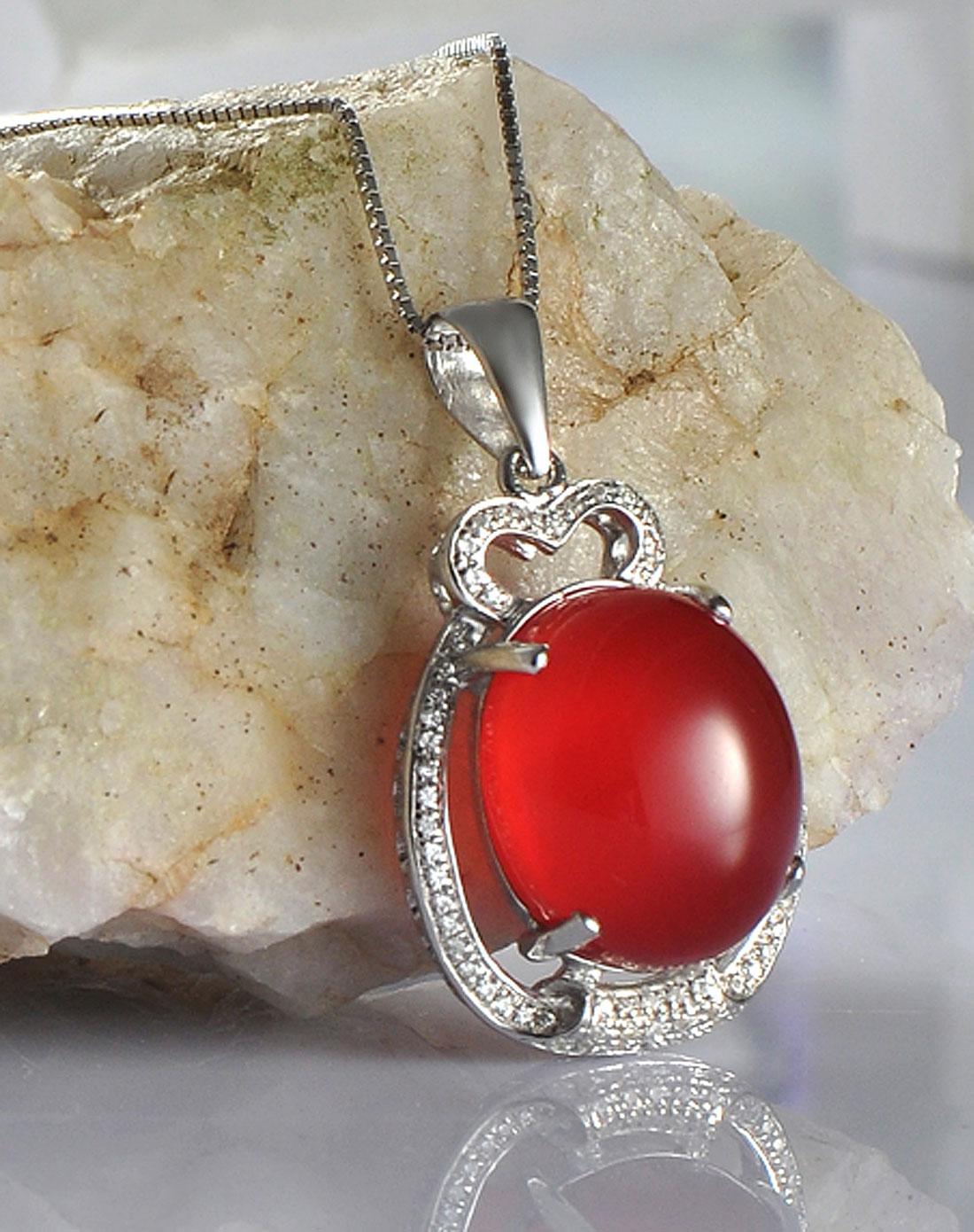 红玉髓吊坠ss0204