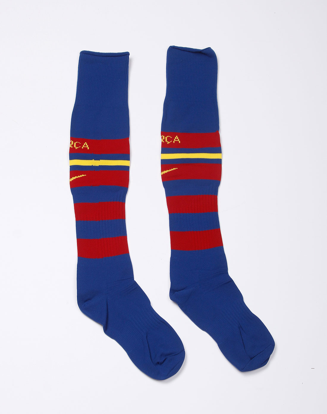 男款蓝色巴塞罗那主场足球袜