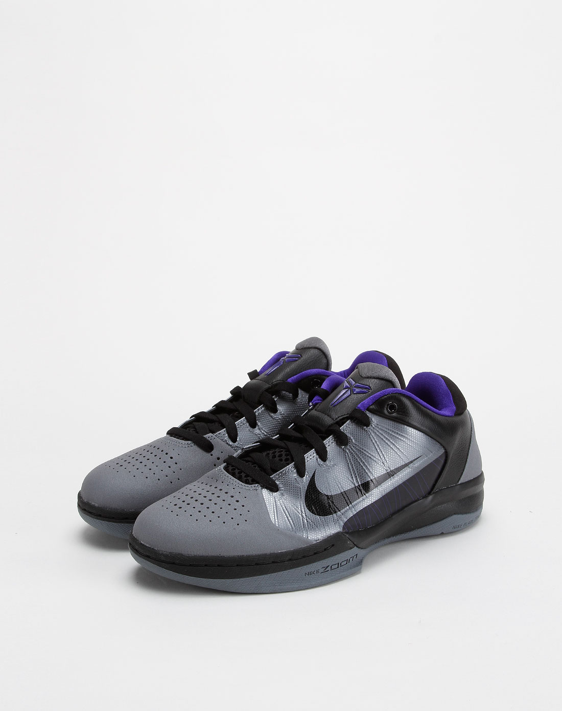耐克nike男士专场-潮流个性灰黑色低帮篮球鞋