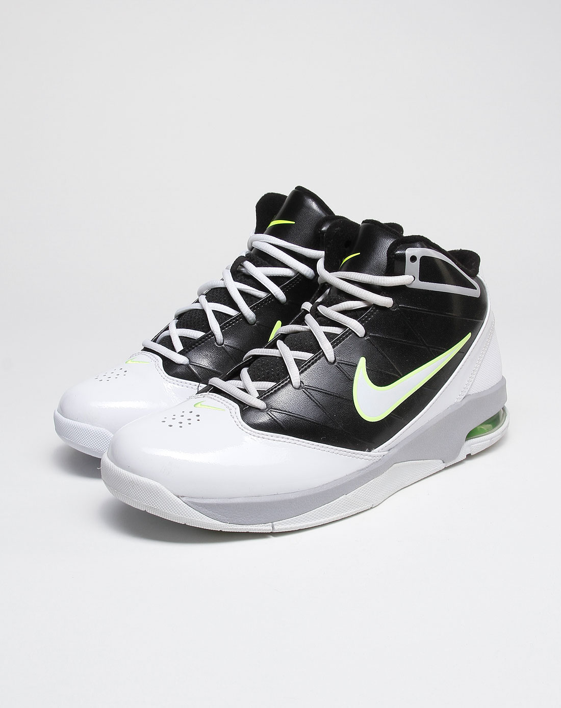 耐克nike-男鞋专场-印logo压纹黑白色篮球鞋