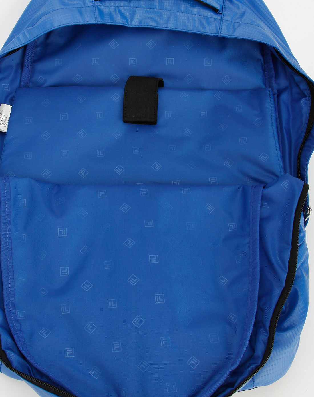 斐乐fila蓝/黑色休闲字母印背包29119156-4_唯品会