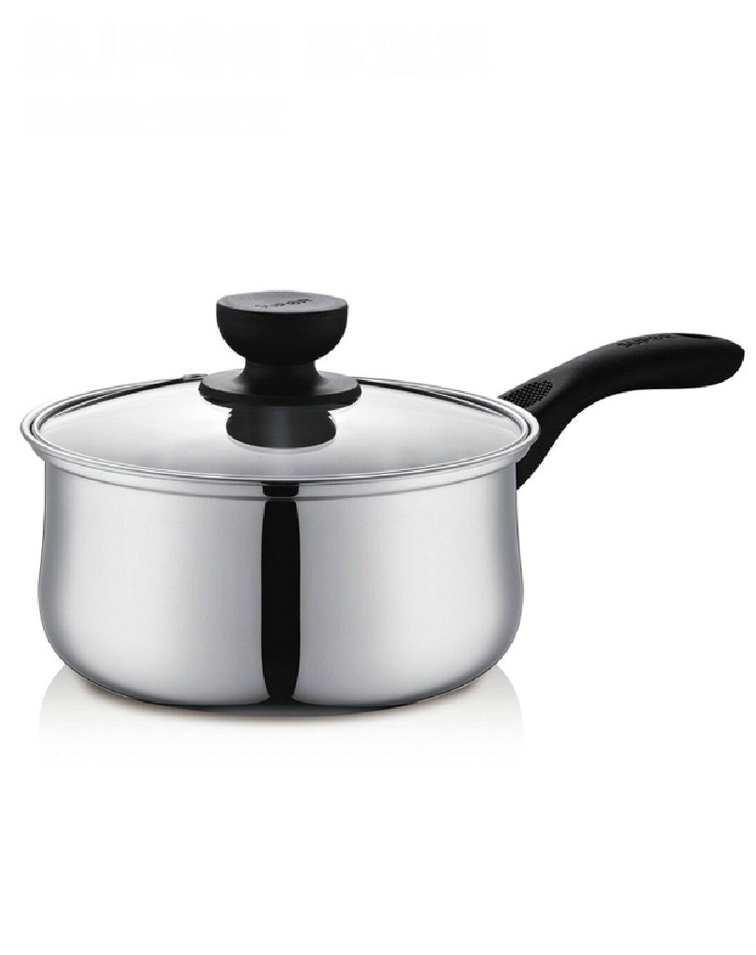 苏泊尔 时尚不锈钢奶锅16cm