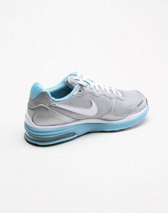 耐克nike-男鞋专场-男款网纹绑带蓝白灰色运动鞋