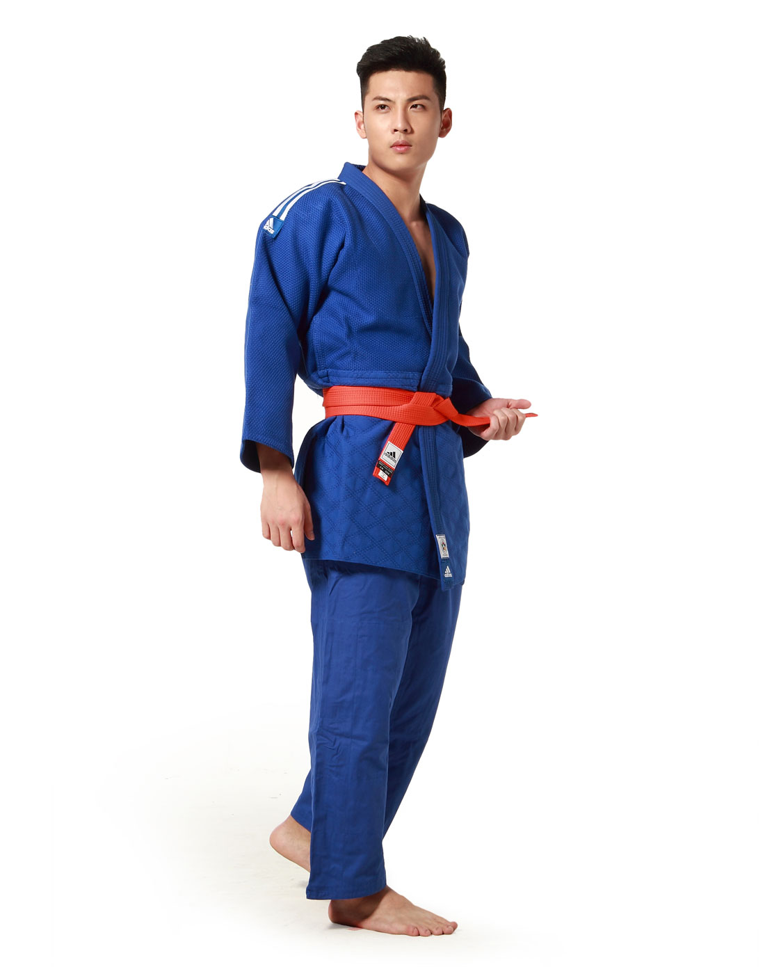 阿迪达斯adidas搏击运动专场中性蓝色柔道服套装adij800b蓝色_唯品会