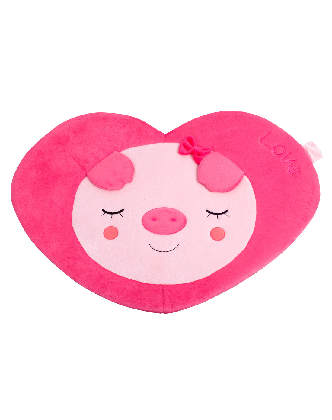 韩版防滑地垫-爱心猪