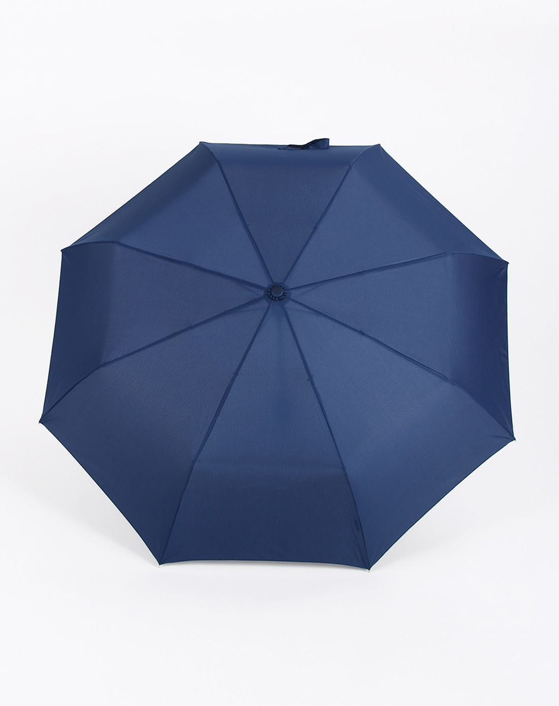 蓝色时尚自动开收三折伞