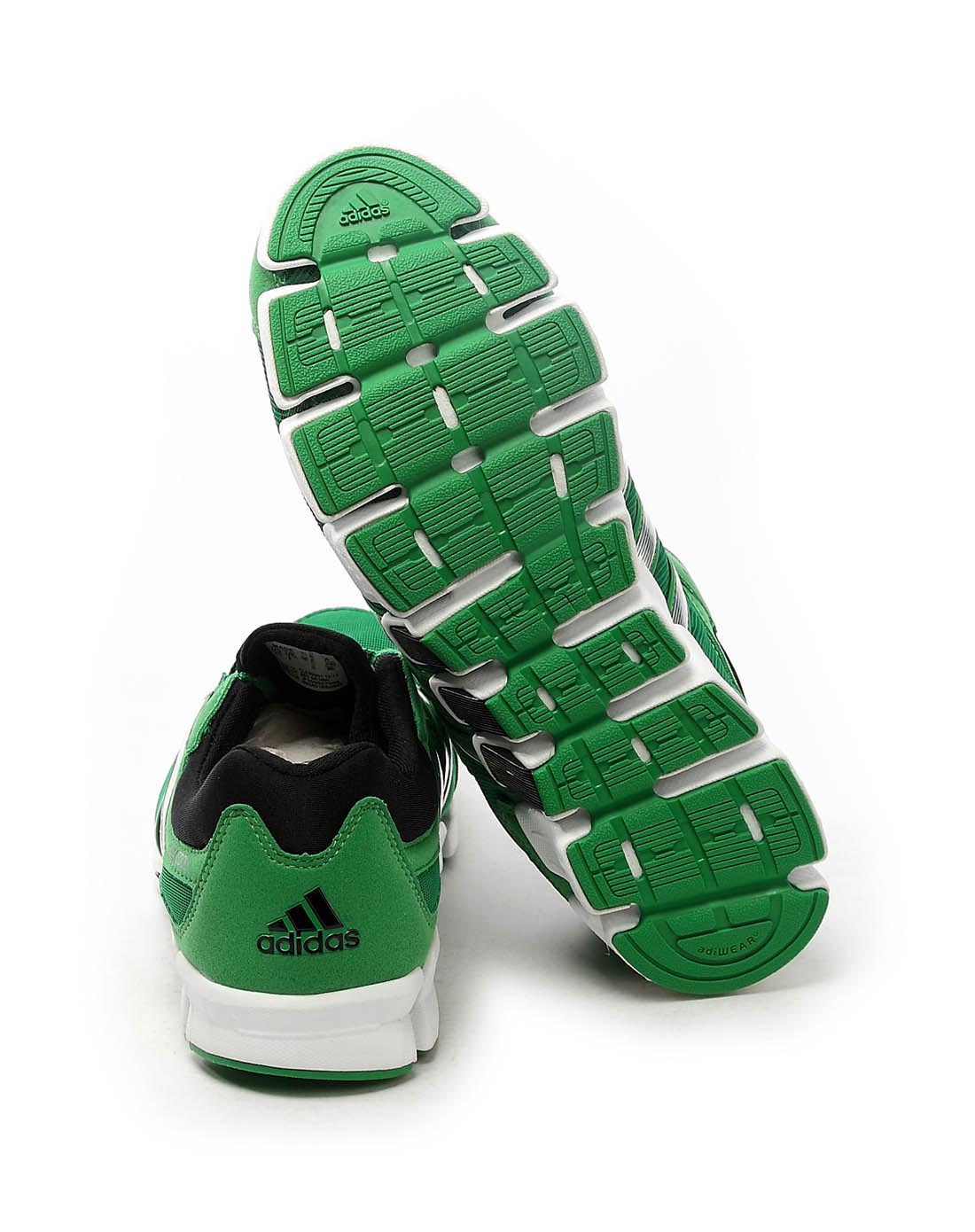 阿迪达斯adidas男女鞋混合专场-男子绿色跑步鞋