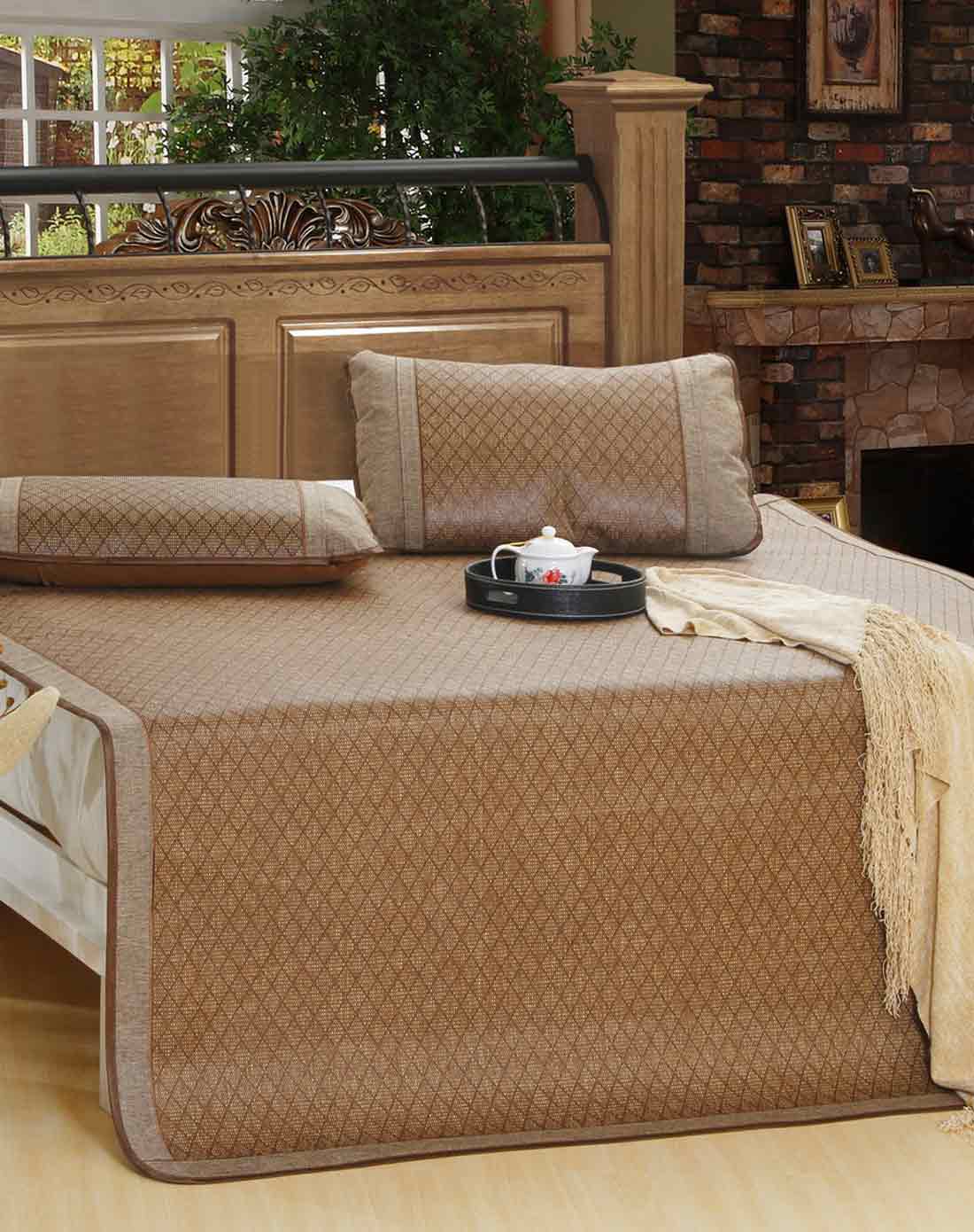 1.5m清凉夏日冰藤席三件套