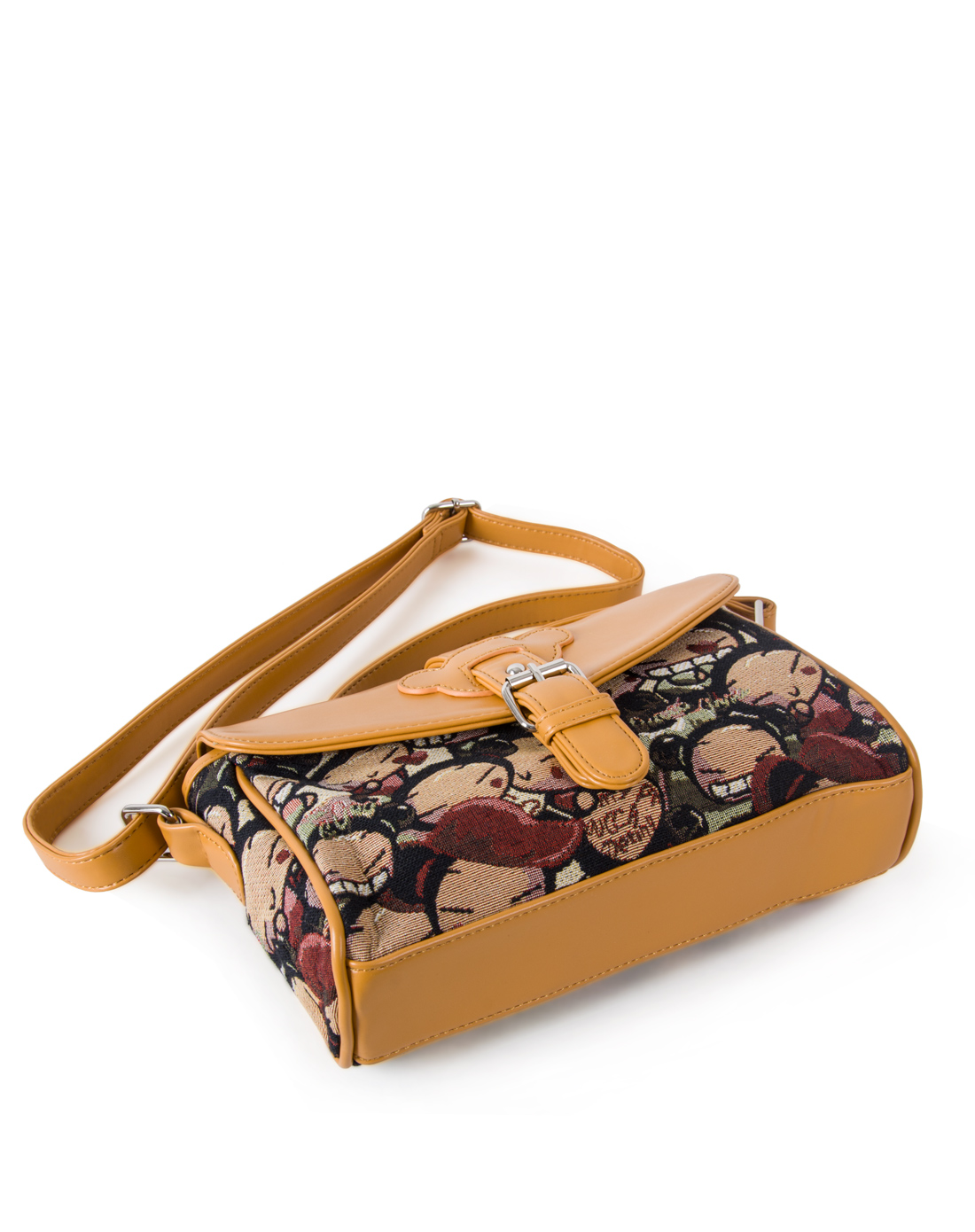 中国娃娃pucca女款彩色幸福约定中斜挎包