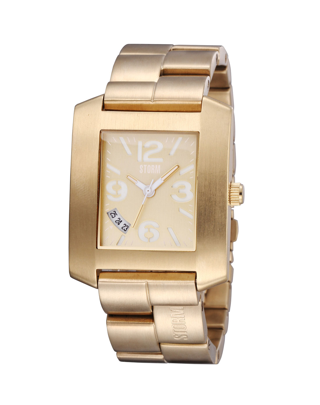 英国storm潮牌中性商务贵气金色时尚石英手表4595/gd_唯品会