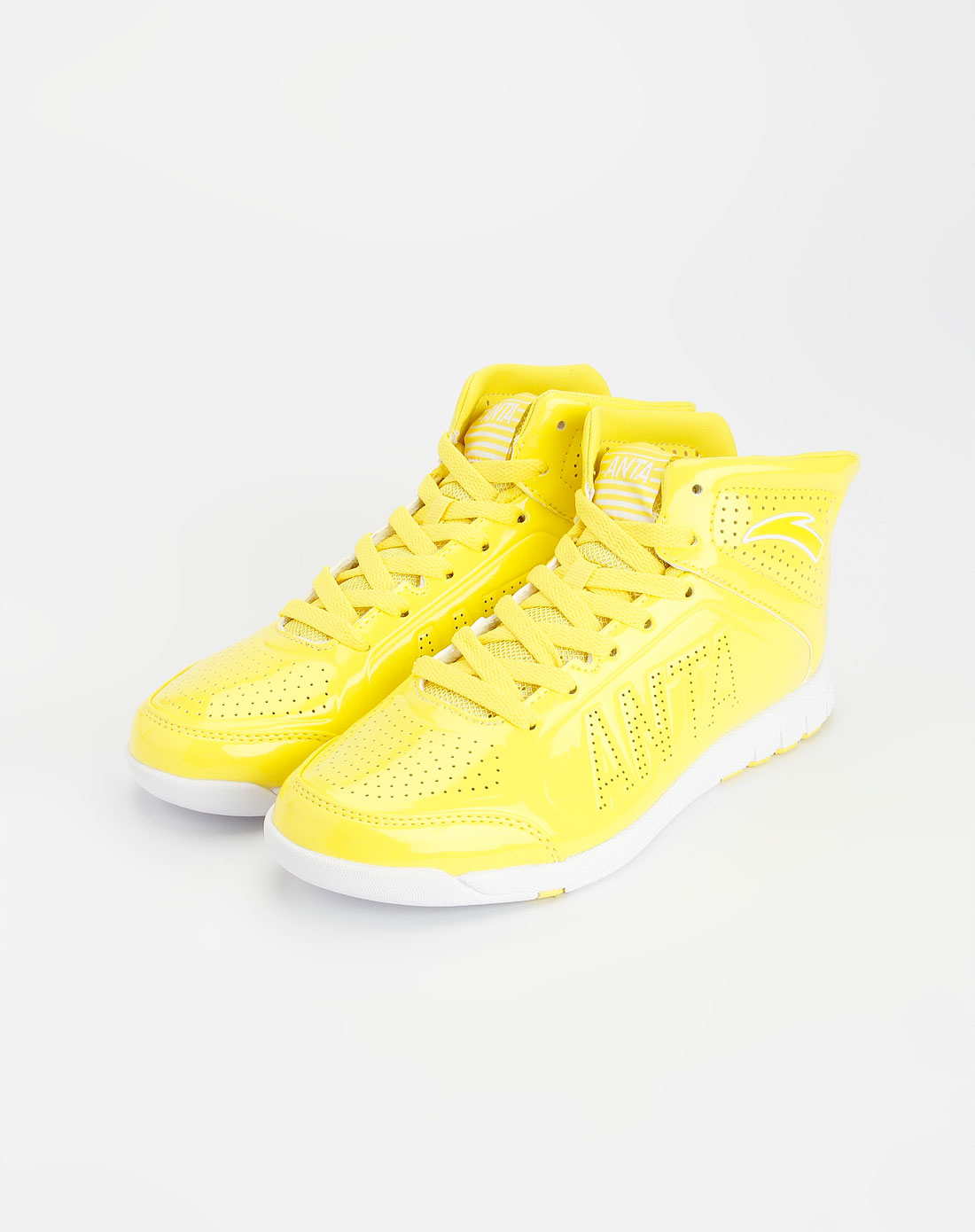 女款黄色低帮时尚综训鞋