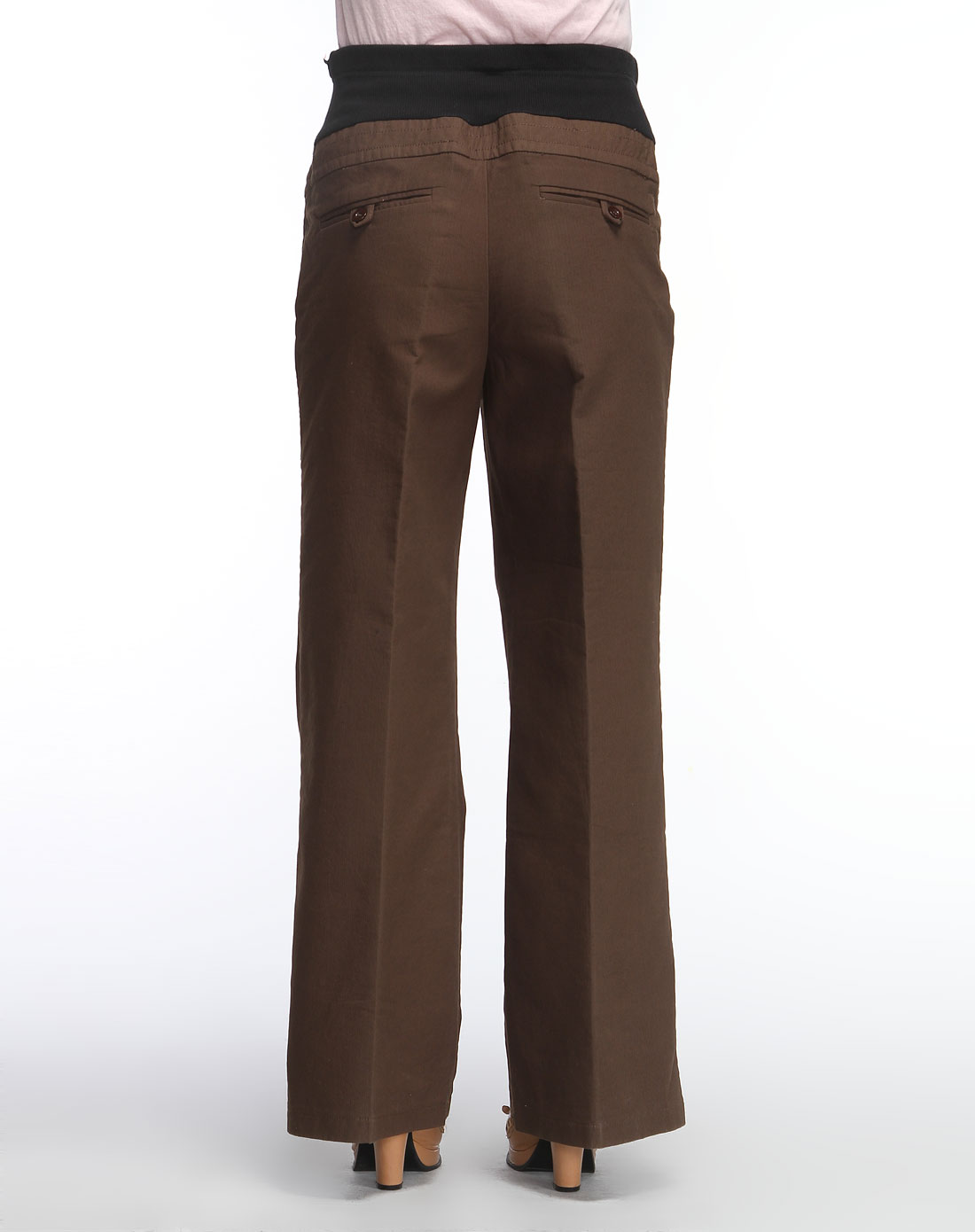 奇妮 女士咖啡色裤子