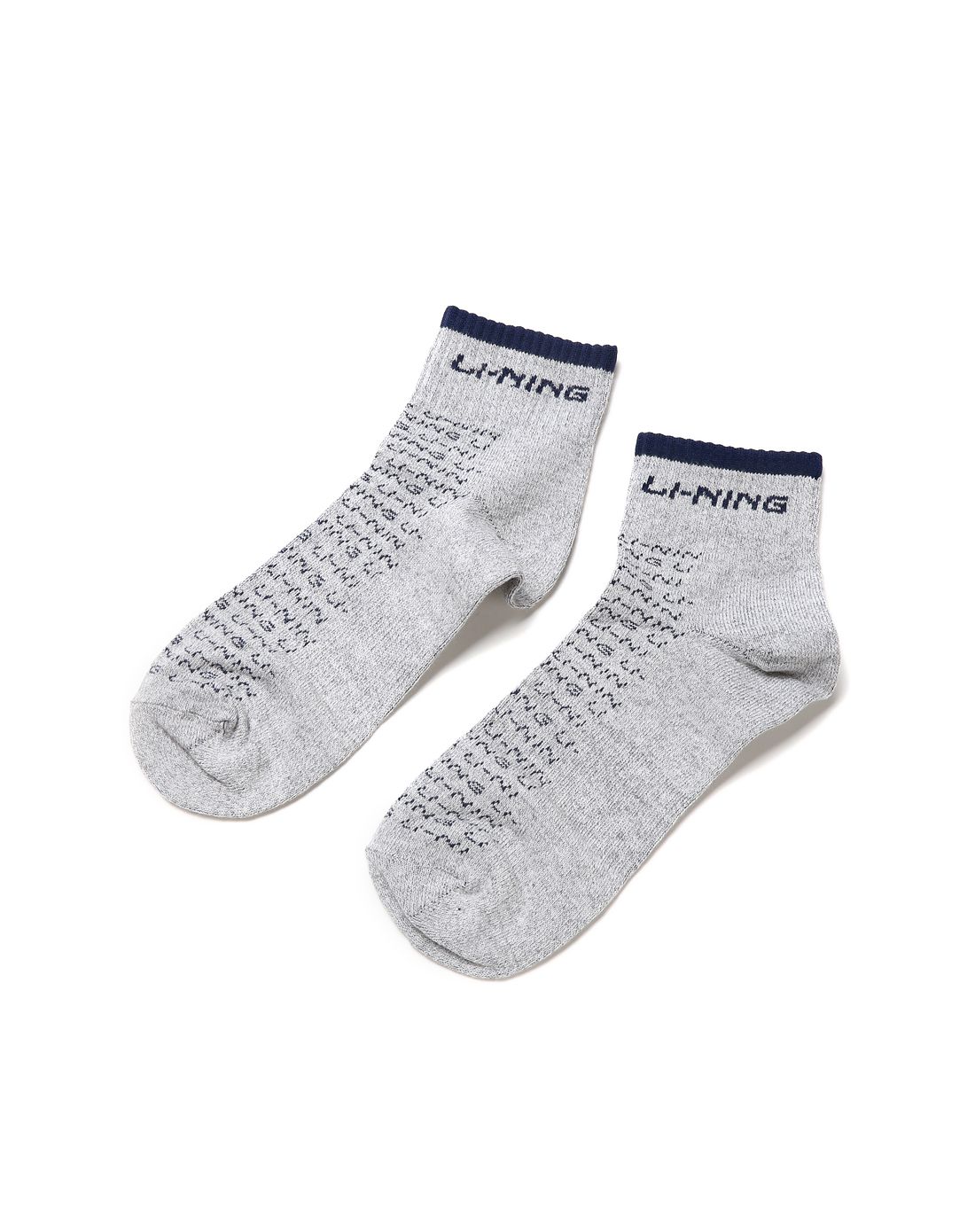 质感排汗 男款灰色运动袜