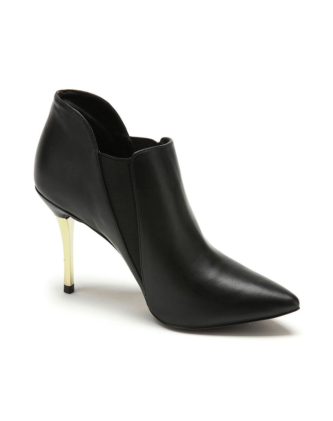 69sixtynine 黑色pu人造革职业深口鞋