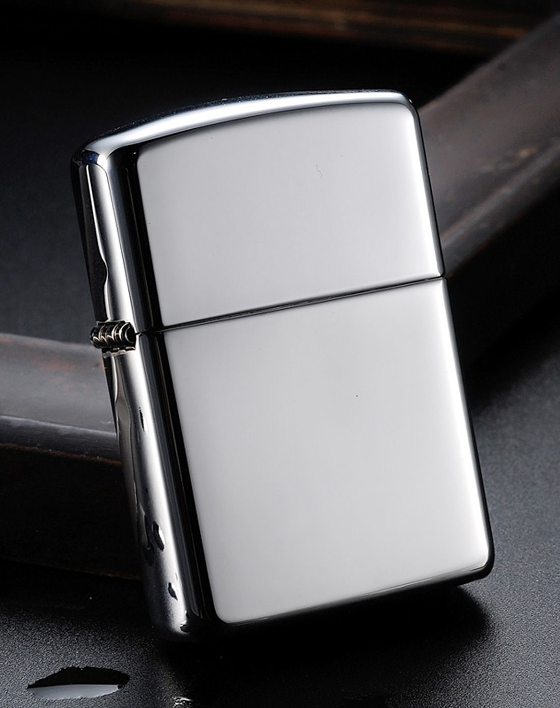zippo 镜面盔甲光板-冰面加厚常规机