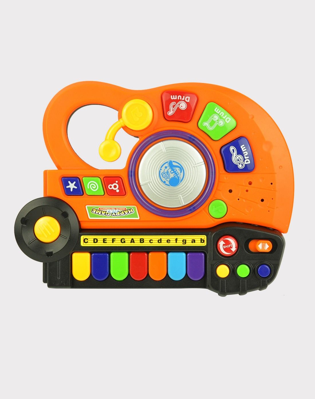 三合一电子乐器小号橙色