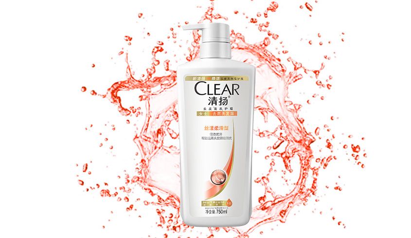 去屑丝漾 清扬发水女士去屑丝漾柔滑型750ml白瓶 ,去屑丝漾柔滑