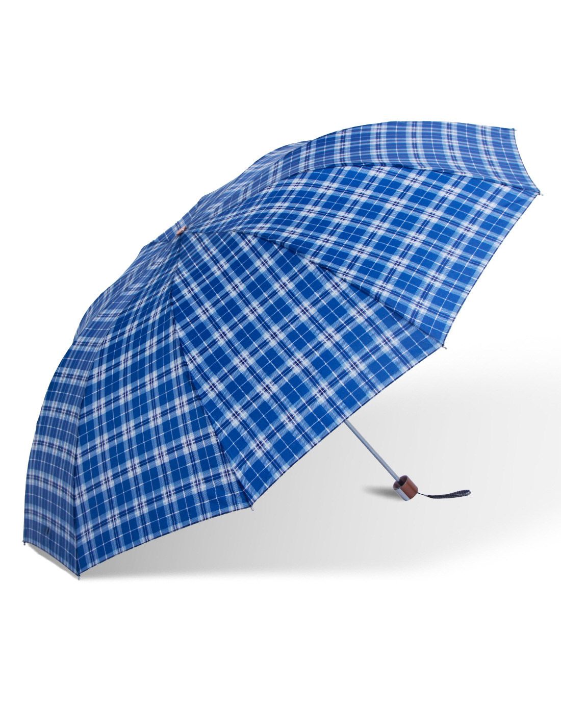 英伦风范格纹商务晴雨伞