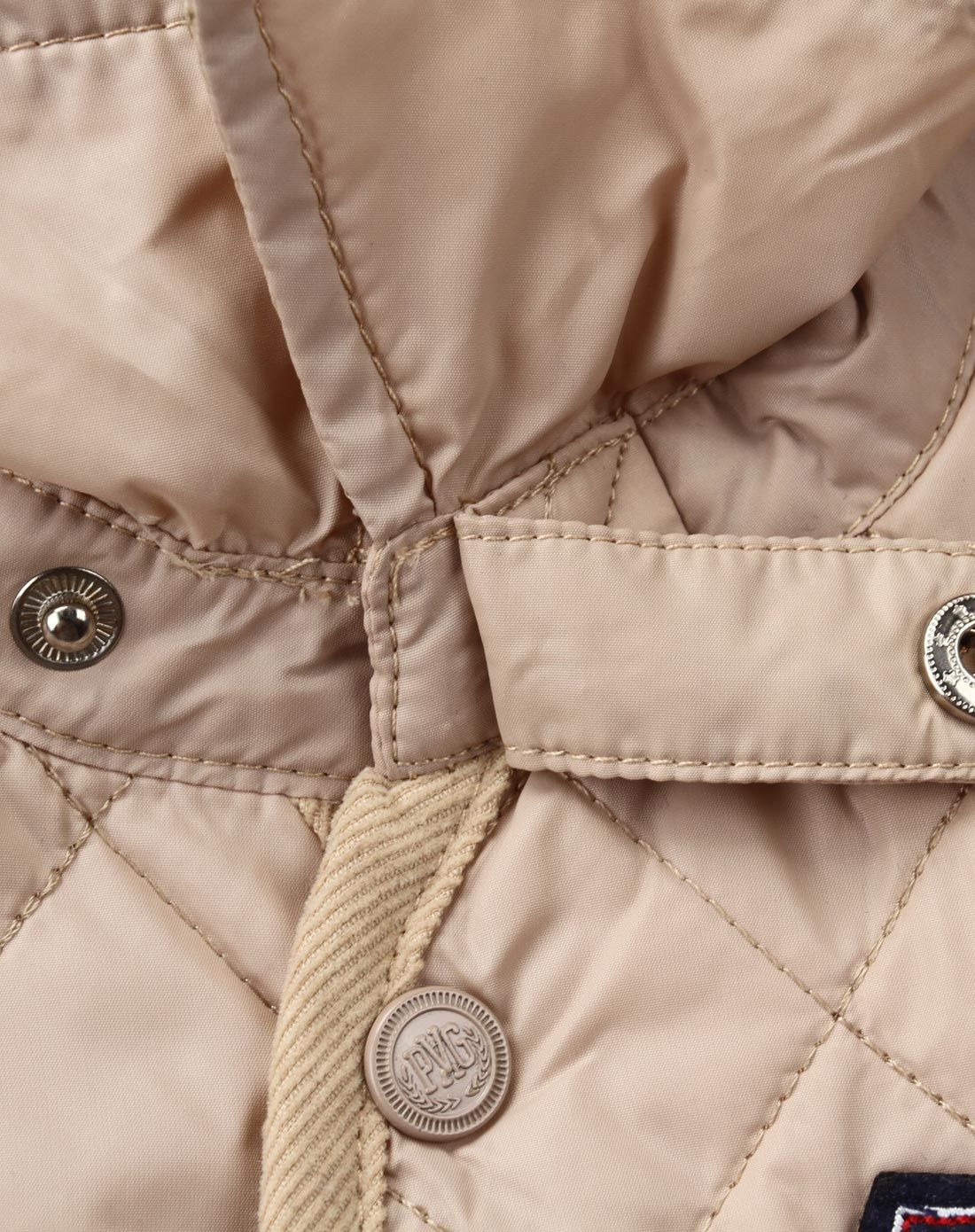 vega婴幼童服饰专场男童卡其色英伦纯色棉服外套a34sm513701_唯品会