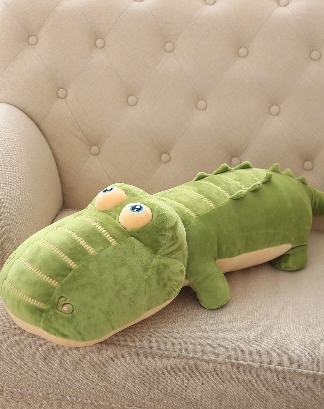 (新款)q萌软体鳄鱼公仔-100cm