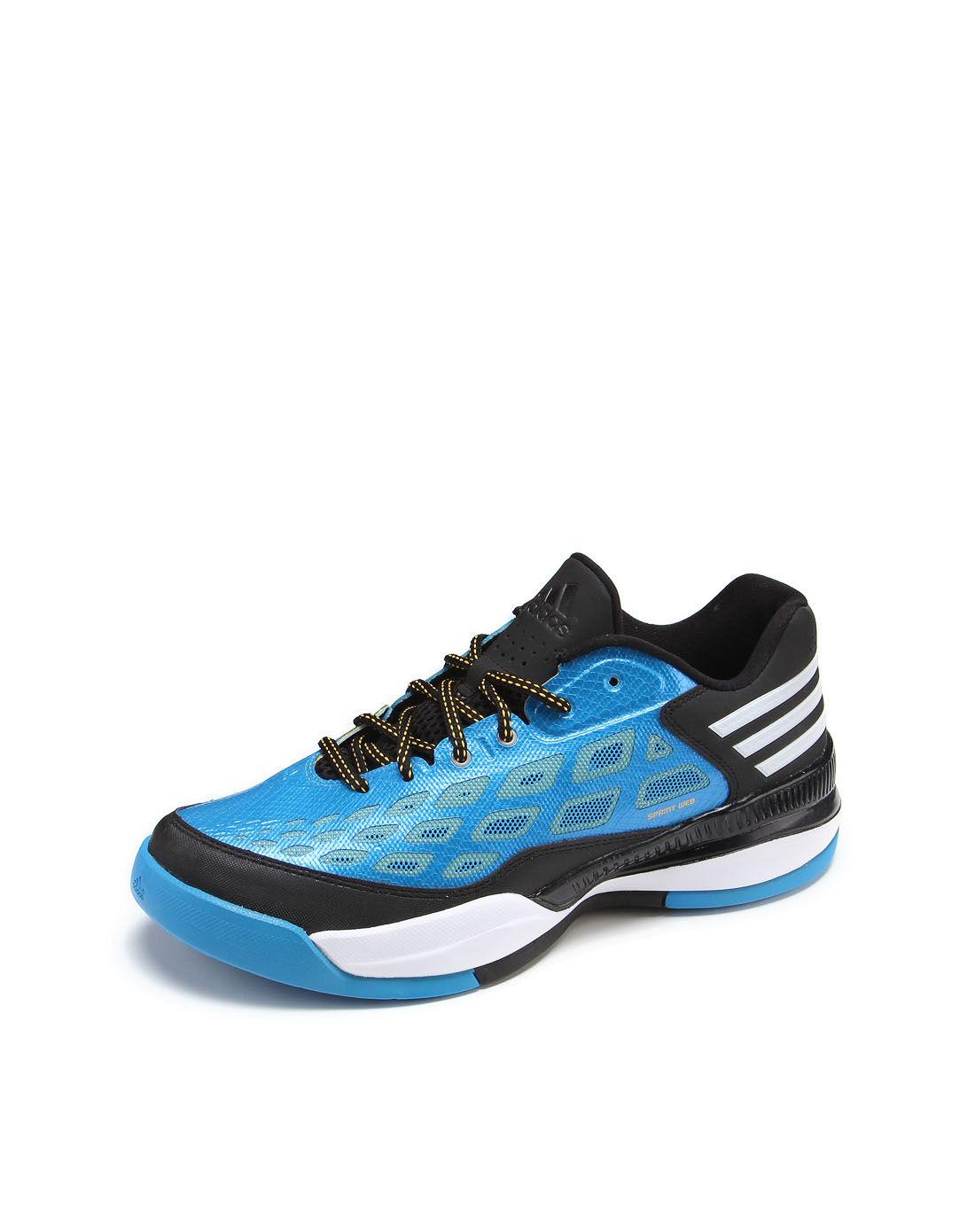 adidas运动潮流防滑耐磨缓震 男款蓝色篮球鞋 篮球系列d73930_唯品会