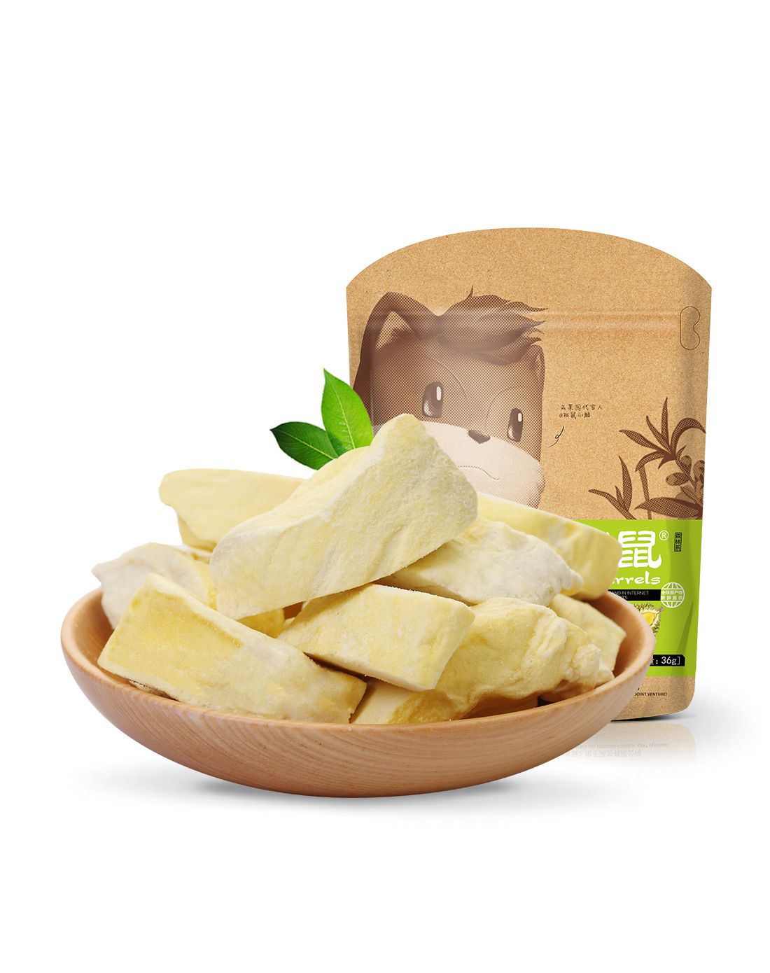 (3件起售)三只松鼠_冻干榴莲36g