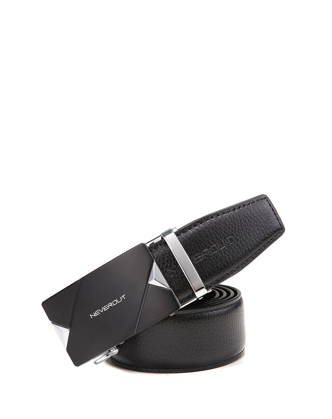 2016年新品黑色牛皮自动扣时尚男士青年西服腰带