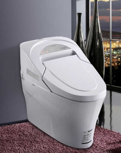 储热式轻便恒温一体智能坐便器