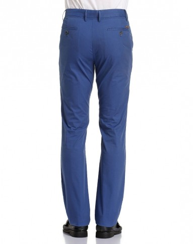 金利来gy goldlion时尚休闲男款中蓝休闲裤pl00078-d1208-55_唯品会