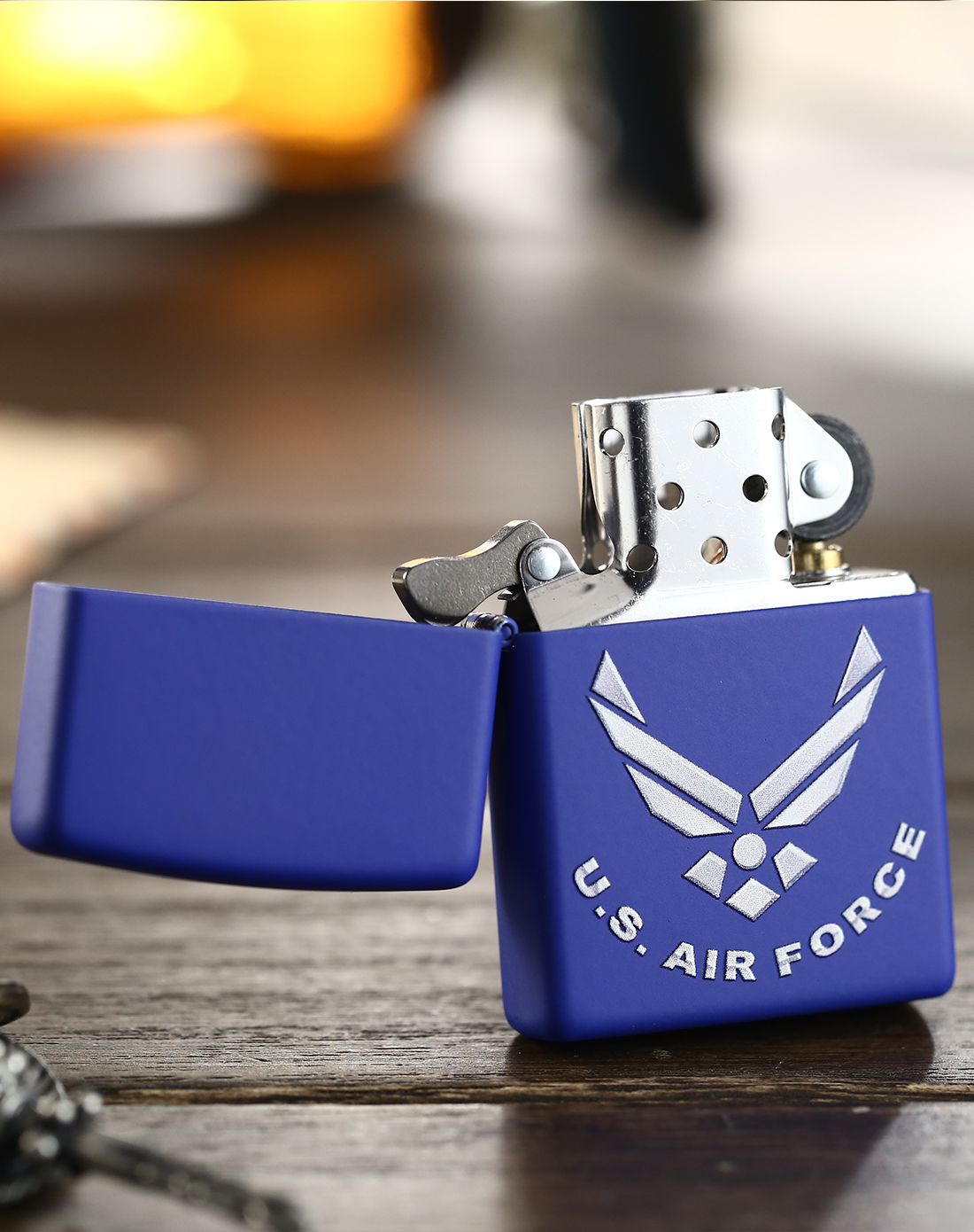 芝宝zippo打火机专场zippo 美国空军标志哑漆彩印28509_唯品会