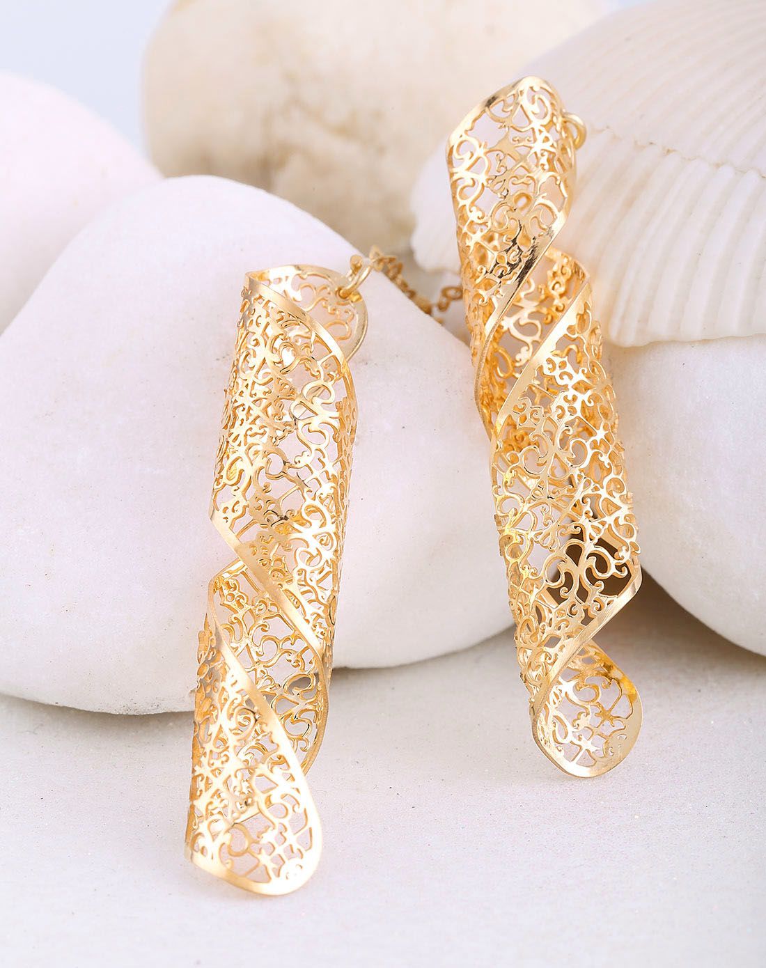 unaforte 【意大利制造】电镀18k黄金925纯银唯美中国古典风项链