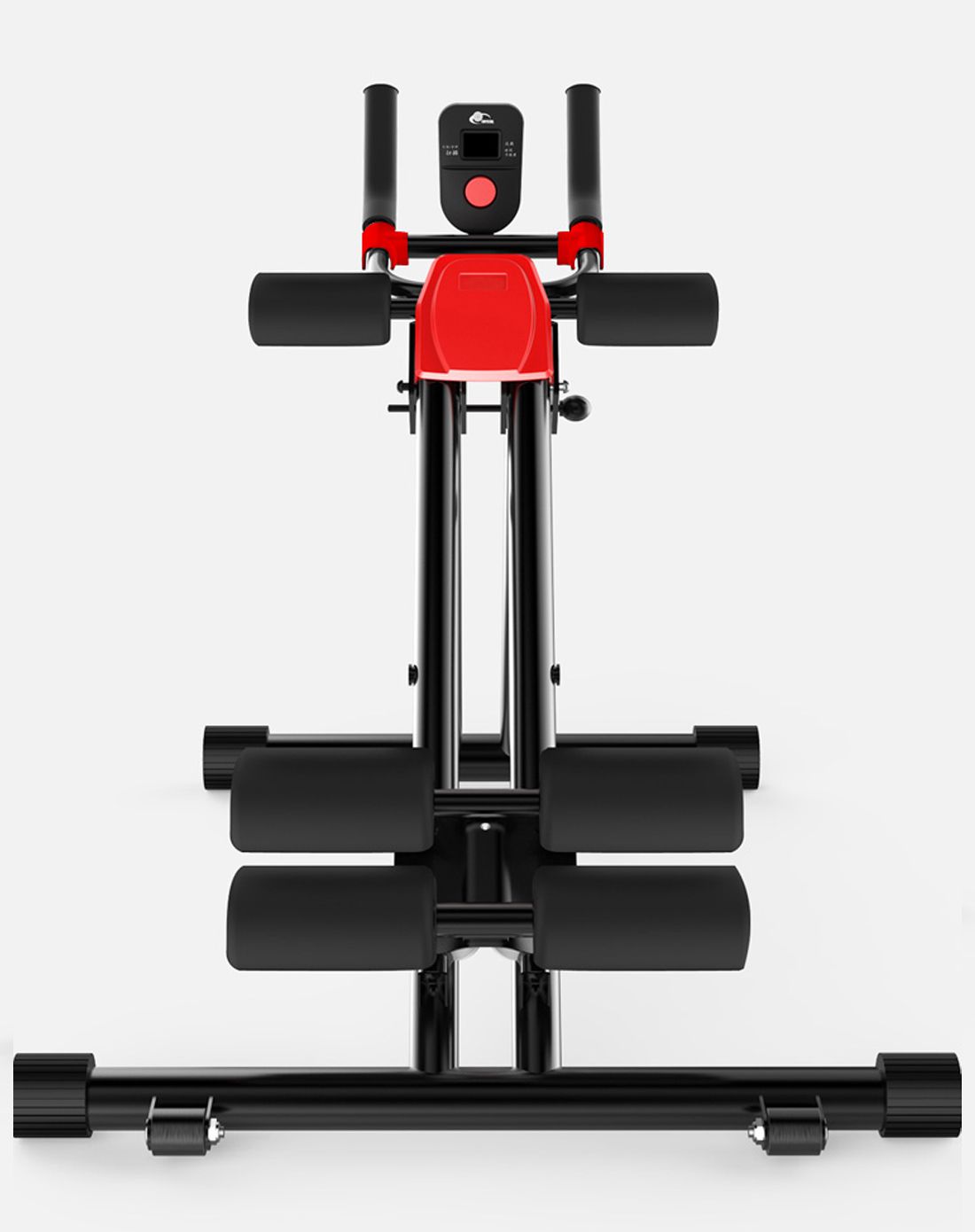 crystal运动器械专场直发货中性款黑色美腰机 提臀瘦腰s曲线sj1026v