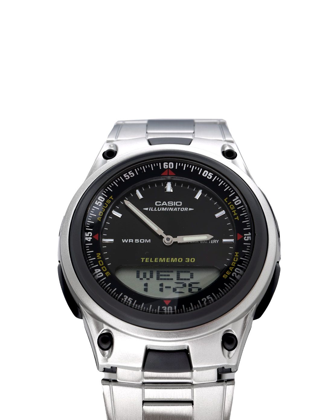 卡西欧casio经典时尚多功能双显电子男表aw-80d-1avdf_唯品会