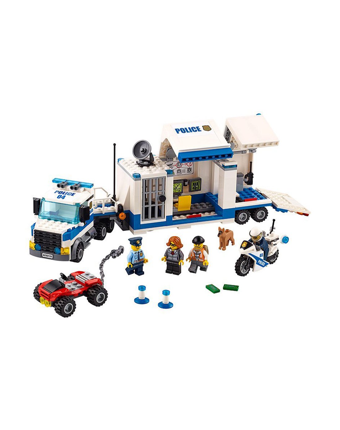lego乐高城市系列60139移动指挥中心积木玩具