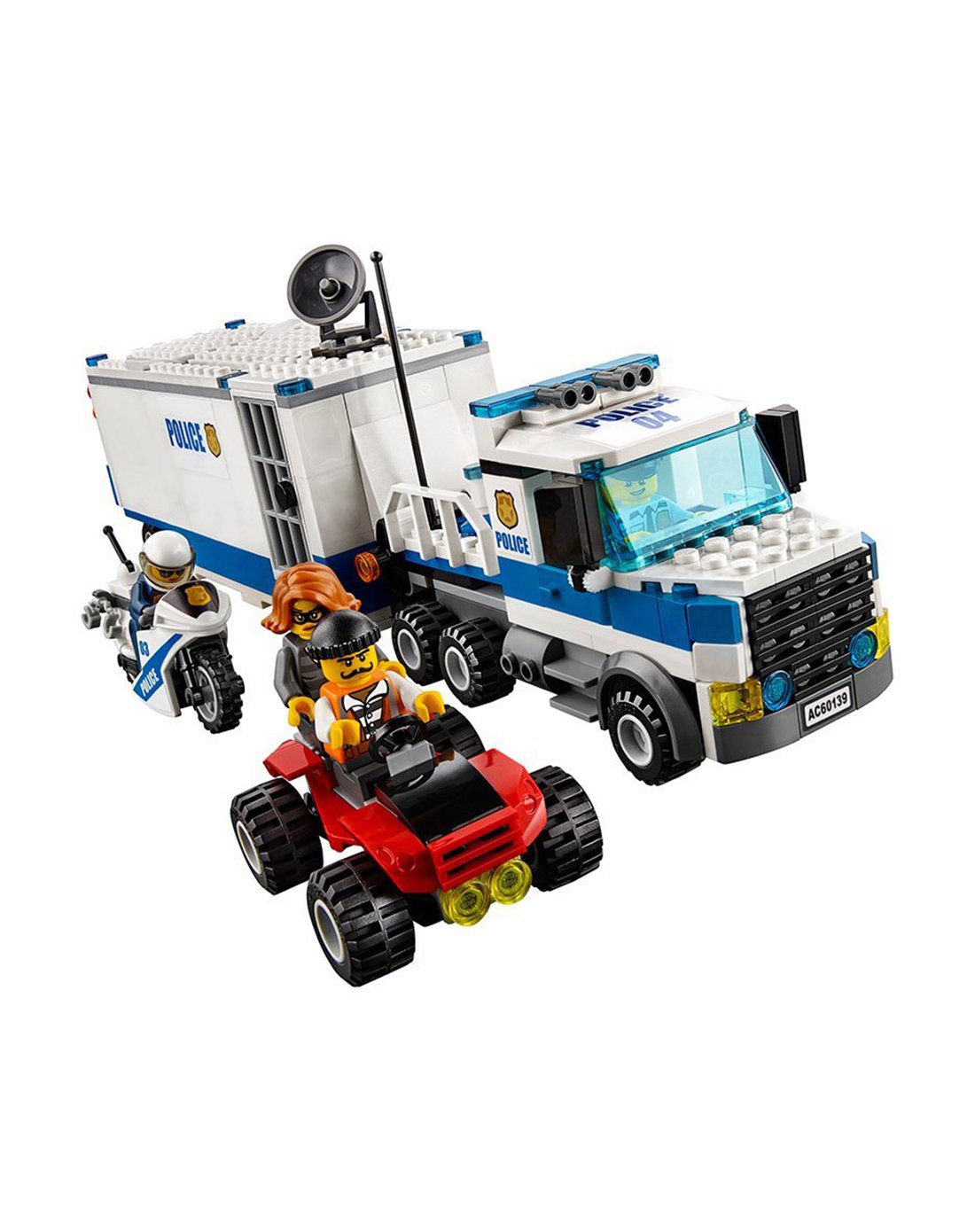 lego乐高城市系列60139移动指挥中心积木玩具
