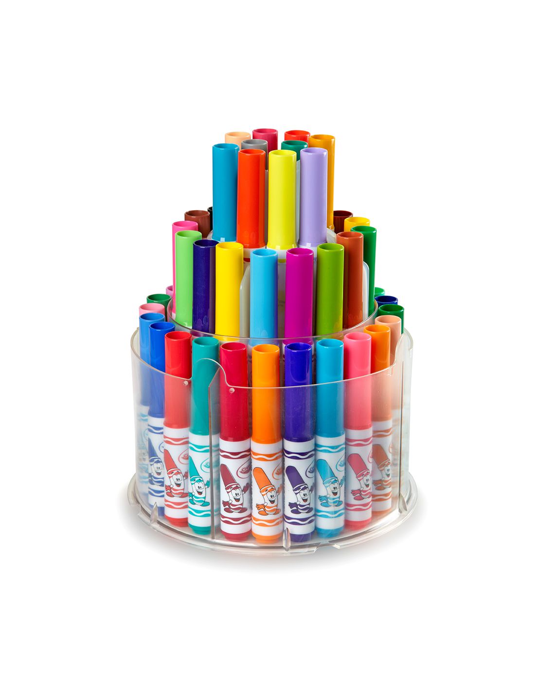 50色可水洗短杆粗头水彩笔