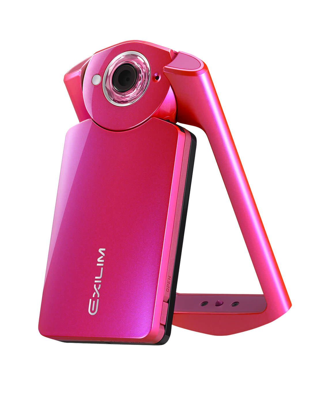 数码相机(1110万像素 21mm广角)玫红色 自拍神器 美颜相机