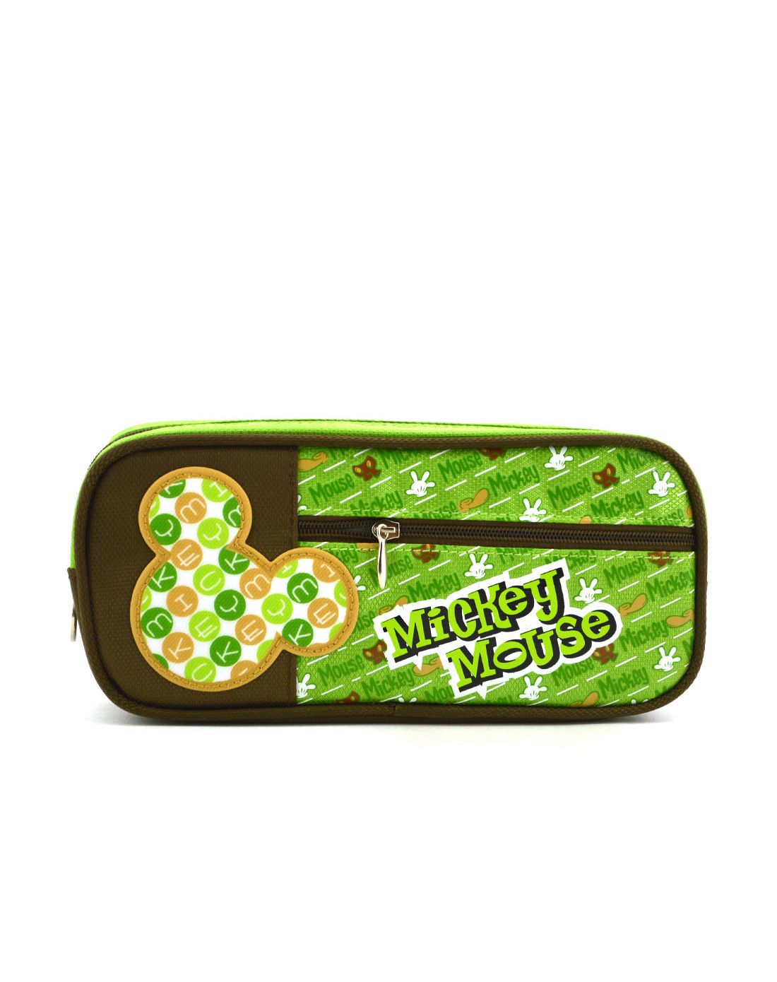 【两件起售】迪士尼disney男童绿色笔袋